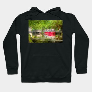 Longboats on the Grand Canal, Dublin, Ireland Hoodie